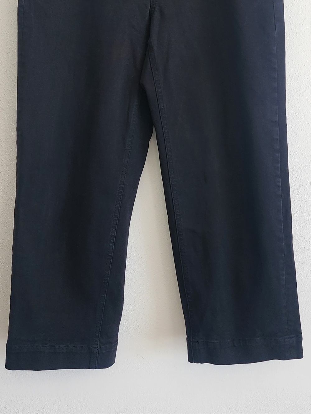 Everlane Cropped Straight Leg Pant Size 6 Short Black | Minimalist Quiet Luxury - Picture 5 of 13